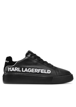 Sneakersy KARL LAGERFELD KL62210 00X Czarny ze sklepu eobuwie.pl w kategorii Buty sportowe damskie - zdjęcie 181267891