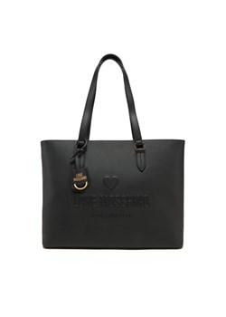 Torebka LOVE MOSCHINO JC4114PP1ML1000A Czarny ze sklepu eobuwie.pl w kategorii Torby Shopper bag - zdjęcie 181267920