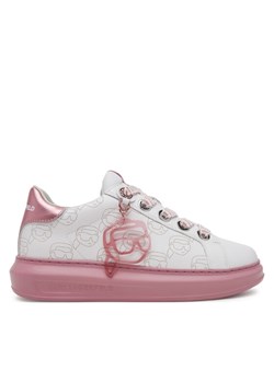 Sneakersy KARL LAGERFELD KL62522 Biały ze sklepu eobuwie.pl w kategorii Buty sportowe damskie - zdjęcie 181268010