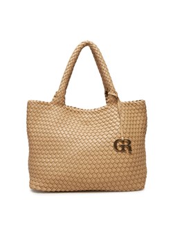 Torebka Gino Rossi TYLO-2 Beżowy ze sklepu eobuwie.pl w kategorii Torby Shopper bag - zdjęcie 181268241