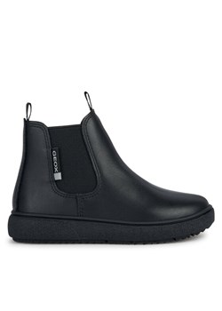 Kozaki Geox J Theleven Boy J36LDB 00043 C9999 M Czarny ze sklepu eobuwie.pl w kategorii Buty zimowe dziecięce - zdjęcie 181268594