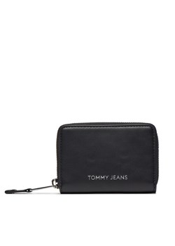 Mały Portfel Damski Tommy Jeans Tjw Ess Must Small Za AW0AW15833 Czarny ze sklepu eobuwie.pl w kategorii Portfele damskie - zdjęcie 181268780
