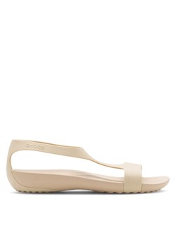 Sandały Crocs SERENA SANDAL 205469-212 Beżowy ze sklepu eobuwie.pl w kategorii Sandały damskie - zdjęcie 181268942