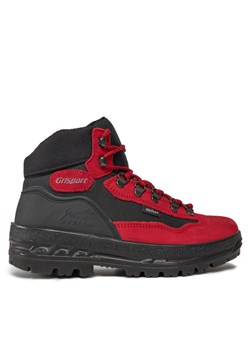 Trekkingi Grisport 399SV622G Czerwony ze sklepu eobuwie.pl w kategorii Workery damskie - zdjęcie 181269244