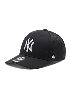 Czapka z daszkiem 47 Brand Mlb New York Yankees B-RAC17CTP-BK Czarny ze sklepu eobuwie.pl w kategorii Czapki z daszkiem damskie - zdjęcie 181269343