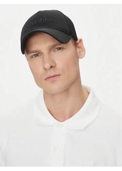 Czapka z daszkiem Calvin Klein K50K513015 Czarny ze sklepu eobuwie.pl w kategorii Czapki z daszkiem męskie - zdjęcie 181269470