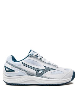 Buty halowe Mizuno Stealth Star 2 Jr X1GC2307 Biały ze sklepu eobuwie.pl w kategorii Buty sportowe dziecięce - zdjęcie 181269511