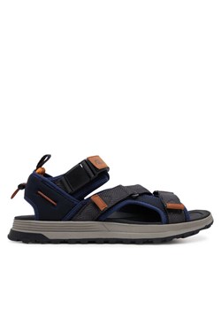 Sandały Clarks ATL Trek Tide 26181521 Granatowy ze sklepu eobuwie.pl w kategorii Sandały męskie - zdjęcie 181269583