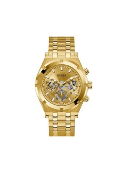 Zegarek Guess Continental GW0260G4 Złoty ze sklepu eobuwie.pl w kategorii Zegarki - zdjęcie 181269680