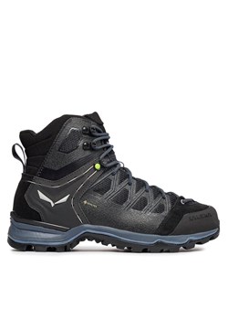 Trekkingi Salewa Ms Mnt Trainer Lite Mid Gtx GORE-TEX 61359-0971 Czarny ze sklepu eobuwie.pl w kategorii Buty trekkingowe męskie - zdjęcie 181269813