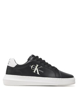 Sneakersy Calvin Klein Jeans Chunky Cupsole Monologo YM0YM00681 Czarny ze sklepu eobuwie.pl w kategorii Buty sportowe męskie - zdjęcie 181269890