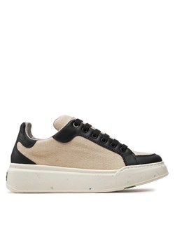 Sneakersy Max Mara Maxihempgreen 24147610326 Beżowy ze sklepu eobuwie.pl w kategorii Buty sportowe damskie - zdjęcie 181269960