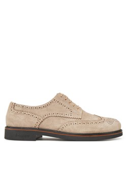 Półbuty Pollini SB10233G0MUB0104 Beżowy ze sklepu eobuwie.pl w kategorii Półbuty męskie - zdjęcie 181270090