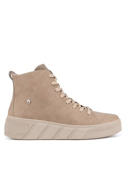 Botki Rieker Revolution Lifestyle W0561-20 Beżowy ze sklepu eobuwie.pl w kategorii Botki - zdjęcie 181270111