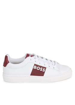 Sneakersy Boss J50854 S Biały ze sklepu eobuwie.pl w kategorii Trampki dziecięce - zdjęcie 181270743