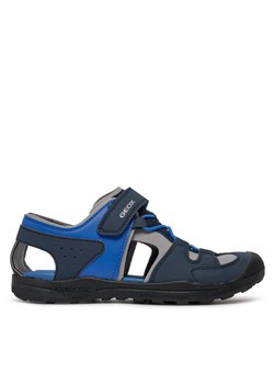 Sandały Geox J Vaniett Boy J455XA 015CE C4226 D Granatowy ze sklepu eobuwie.pl w kategorii Sandały dziecięce - zdjęcie 181270812