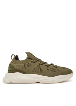Sneakersy HUGO Leon 50541684 Zielony ze sklepu eobuwie.pl w kategorii Buty sportowe męskie - zdjęcie 181270872