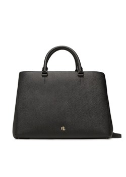 Torebka Lauren Ralph Lauren Hanna 37 431898556005 Czarny ze sklepu eobuwie.pl w kategorii Kuferki - zdjęcie 181270891