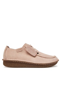 Półbuty Clarks Funny Dream 26182263 Różowy ze sklepu eobuwie.pl w kategorii Półbuty damskie - zdjęcie 181270940
