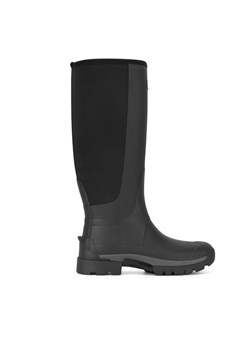 Kalosze Hunter MFT9079NRE-BLK-M Czarny ze sklepu eobuwie.pl w kategorii Kalosze męskie - zdjęcie 181271082