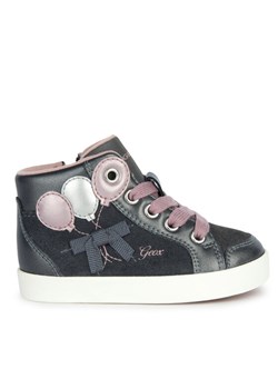 Sneakersy Geox B Kilwi Girl B36D5B 022NF C1377 M Szary ze sklepu eobuwie.pl w kategorii Półbuty dziecięce - zdjęcie 181271114