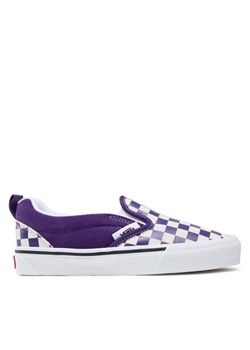 Tenisówki Vans Knu Slip VN0009QDZ1N1 Fioletowy ze sklepu eobuwie.pl w kategorii Trampki męskie - zdjęcie 181271333