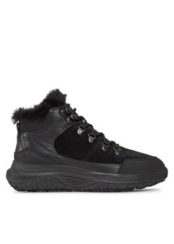Sneakersy Geox D Oliviera + Grip D36VNC 02232 C9999 Czarny ze sklepu eobuwie.pl w kategorii Śniegowce damskie - zdjęcie 181271402