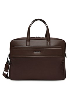 Torba na laptopa Gino Rossi 05A11192-1 Brązowy ze sklepu eobuwie.pl w kategorii Torby na laptopa - zdjęcie 181271430