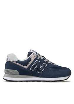 Sneakersy New Balance ML574EVN Granatowy ze sklepu eobuwie.pl w kategorii Buty sportowe męskie - zdjęcie 181271441