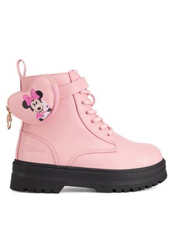 Trzewiki Mickey&Friends CM-AW24-119DSTC Różowy ze sklepu eobuwie.pl w kategorii Buty zimowe dziecięce - zdjęcie 181271443