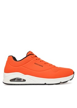 Sneakersy Skechers Uno - Stand On Air 52458/ORBK Pomarańczowy ze sklepu eobuwie.pl w kategorii Buty sportowe męskie - zdjęcie 181271510