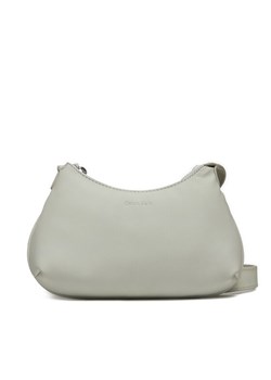 Torebka Calvin Klein Soft Crossbody K60K612112 Szary ze sklepu eobuwie.pl w kategorii Listonoszki - zdjęcie 181271750