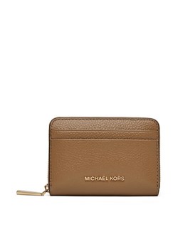 Mały Portfel Damski MICHAEL Michael Kors 32T4GJ6Z5L Brązowy ze sklepu eobuwie.pl w kategorii Portfele damskie - zdjęcie 181271763