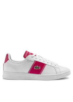 Sneakersy Lacoste Carnaby Pro Cgr 2234 Sfa Biały ze sklepu eobuwie.pl w kategorii Trampki damskie - zdjęcie 181271764