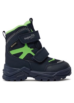Śniegowce Superfit GORE-TEX 1-002022-8000 M Niebieski ze sklepu eobuwie.pl w kategorii Buty zimowe dziecięce - zdjęcie 181271822