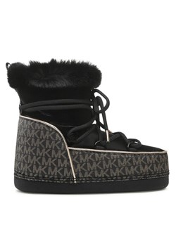 Śniegowce MICHAEL Michael Kors Zelda Bootie 40F2ZMFE5D Czarny ze sklepu eobuwie.pl w kategorii Śniegowce damskie - zdjęcie 181271902