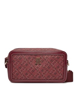 Torebka Tommy Hilfiger Monoplay AW0AW16442 Czerwony ze sklepu eobuwie.pl w kategorii Listonoszki - zdjęcie 181272142