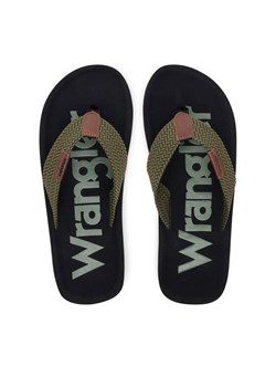 Japonki Wrangler Zane Flipflop Men Low 20251044 Khaki ze sklepu eobuwie.pl w kategorii Klapki męskie - zdjęcie 181272520
