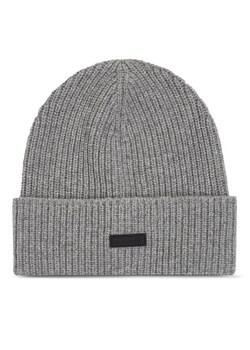 Czapka Calvin Klein Daddy Wool Beanie K50K510984 Szary ze sklepu eobuwie.pl w kategorii Czapki zimowe męskie - zdjęcie 181272523