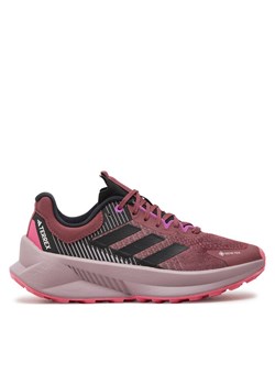 Buty do biegania adidas Terrex Soulstride Flow Gtx GORE-TEX JI1672 Brązowy ze sklepu eobuwie.pl w kategorii Buty sportowe damskie - zdjęcie 181272562