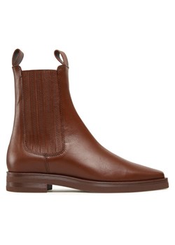 Sztyblety Gino Rossi 222FW131 Brązowy ze sklepu eobuwie.pl w kategorii Botki - zdjęcie 181272603