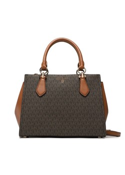 Torebka MICHAEL Michael Kors Marilyn 30S2G6AS2B Brązowy ze sklepu eobuwie.pl w kategorii Kuferki - zdjęcie 181272962