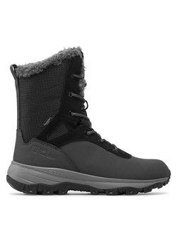 Śniegowce Jack Wolfskin Everquest Texapore Snow High W 4053601 Czarny ze sklepu eobuwie.pl w kategorii Śniegowce damskie - zdjęcie 181273273