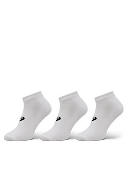 Zestaw 3 par niskich skarpet unisex Asics 3PPK Ped Sock 155206 Biały ze sklepu eobuwie.pl w kategorii Skarpetki damskie - zdjęcie 181273313