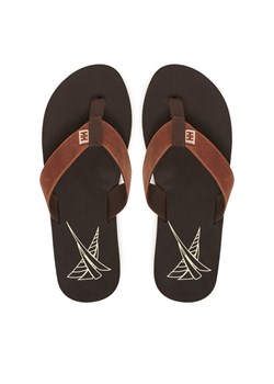 Japonki Helly Hansen 11955_713 Brązowy ze sklepu eobuwie.pl w kategorii Klapki męskie - zdjęcie 181273463
