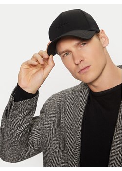 Czapka z daszkiem BOSS 50495121 Czarny ze sklepu eobuwie.pl w kategorii Czapki z daszkiem męskie - zdjęcie 181273481