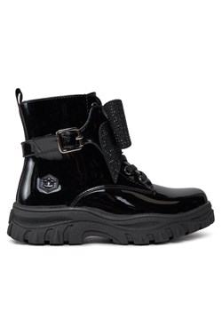 Trapery Lumberjack CERA SGH2301-001-S04 Czarny ze sklepu eobuwie.pl w kategorii Buty zimowe dziecięce - zdjęcie 181273592