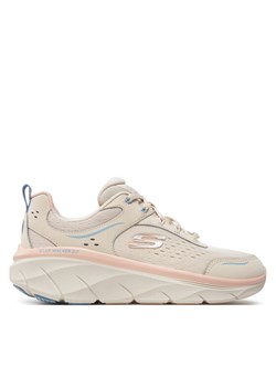 Sneakersy Skechers D'Lux Walker 2.0-Daisy Doll 150093/NTMT Beżowy ze sklepu eobuwie.pl w kategorii Buty sportowe damskie - zdjęcie 181273744