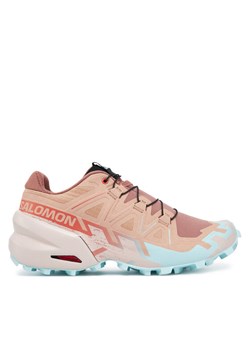 Buty do biegania Salomon Speedcross 6 L47766500 Różowy ze sklepu eobuwie.pl w kategorii Buty sportowe damskie - zdjęcie 181274062