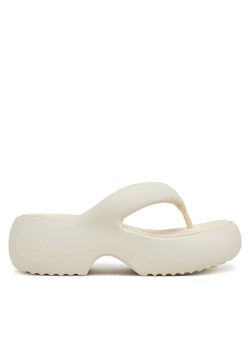 Japonki Melissa Melissa Free Fuzzy Platform Ad M 35875 Beżowy ze sklepu eobuwie.pl w kategorii Klapki damskie - zdjęcie 181274071
